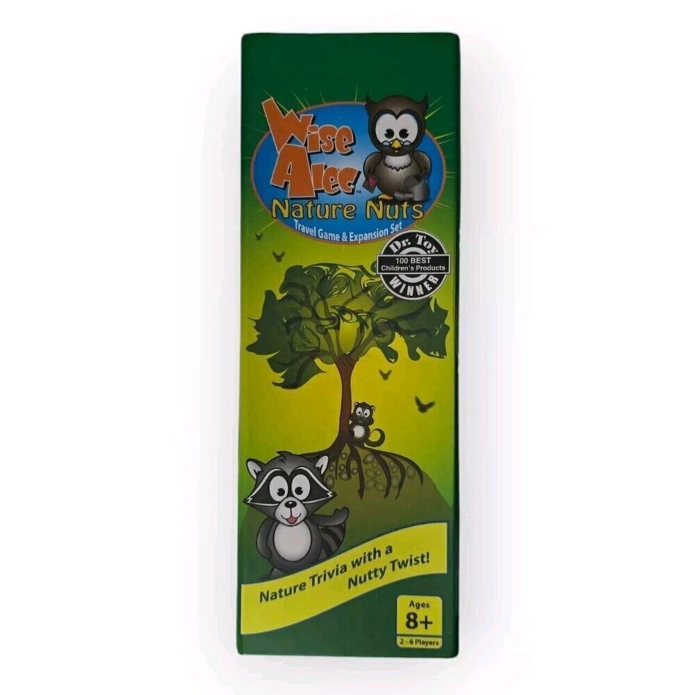 GRIDDLY KIDS‎ Wise Alec Trivia Travel Game Nature Nuts Expansion Pack Learn Play